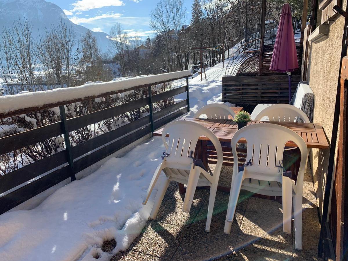 Studio Sympa Avec Terrasse , Maxi 4 Pers.Briancon Eksteriør billede