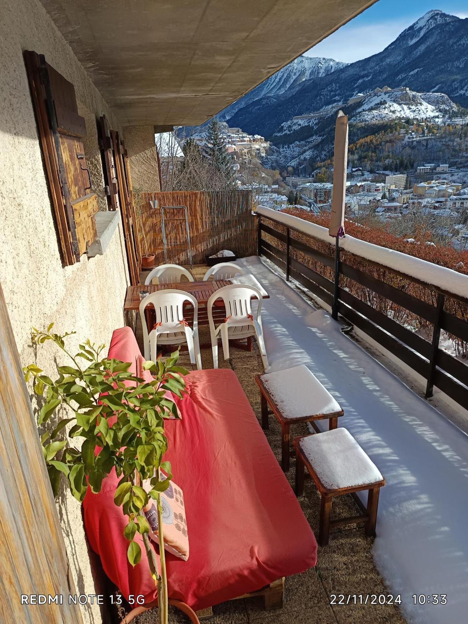 Studio Sympa Avec Terrasse , Maxi 4 Pers.Briancon Eksteriør billede